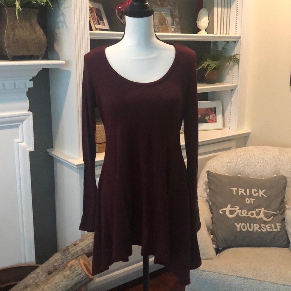 Karen Kane Leather Detailed Top
